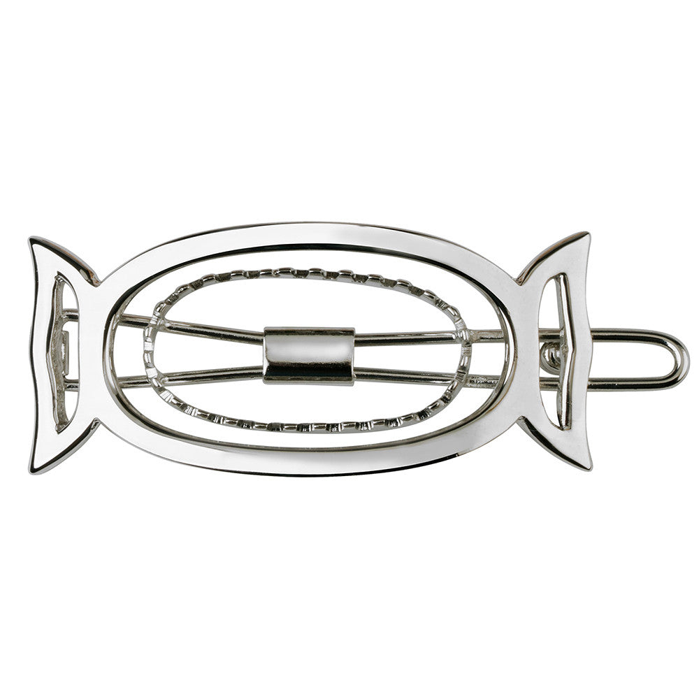 Candy Barrette Silver Luminous