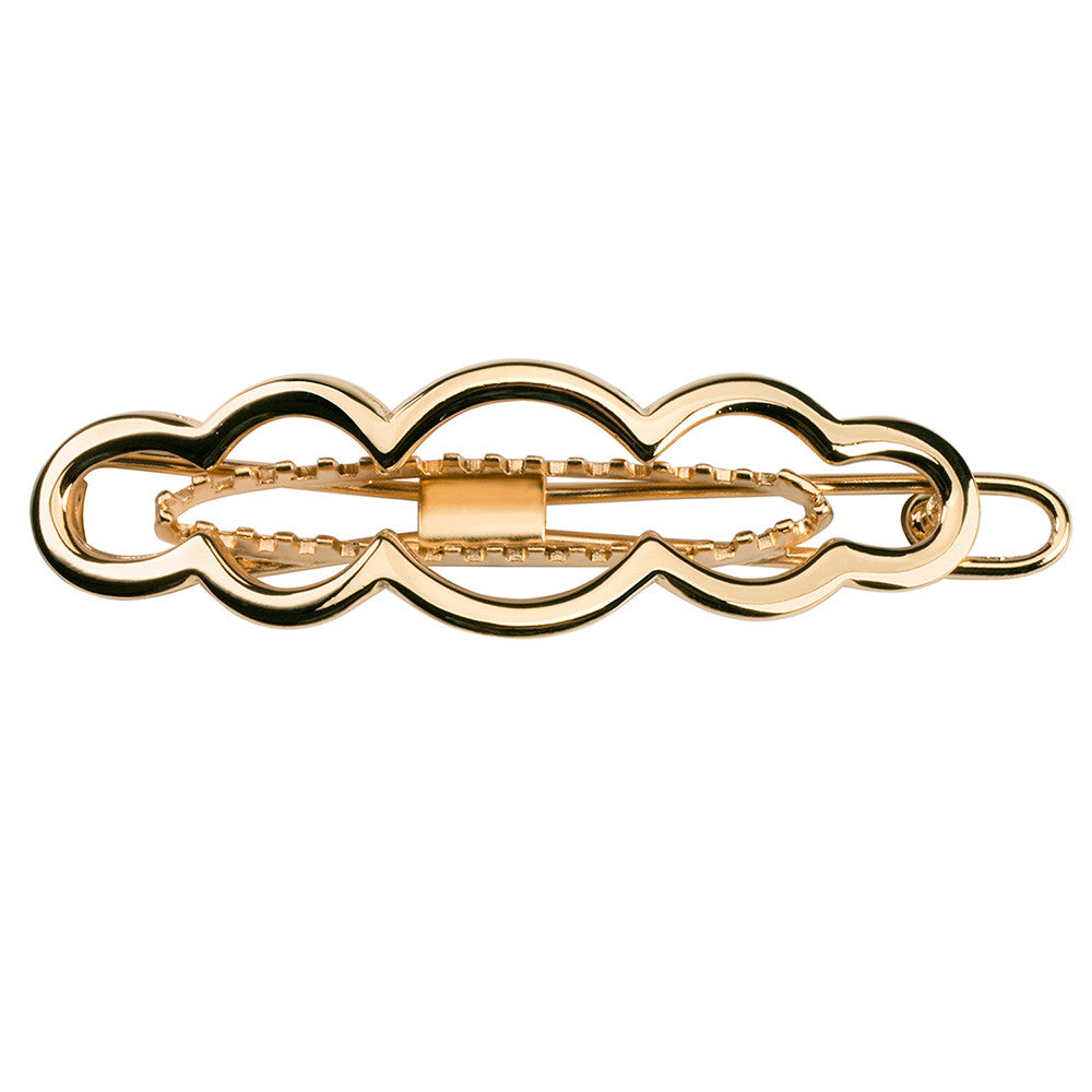 In the Clouds Barrette Gold Luminous
