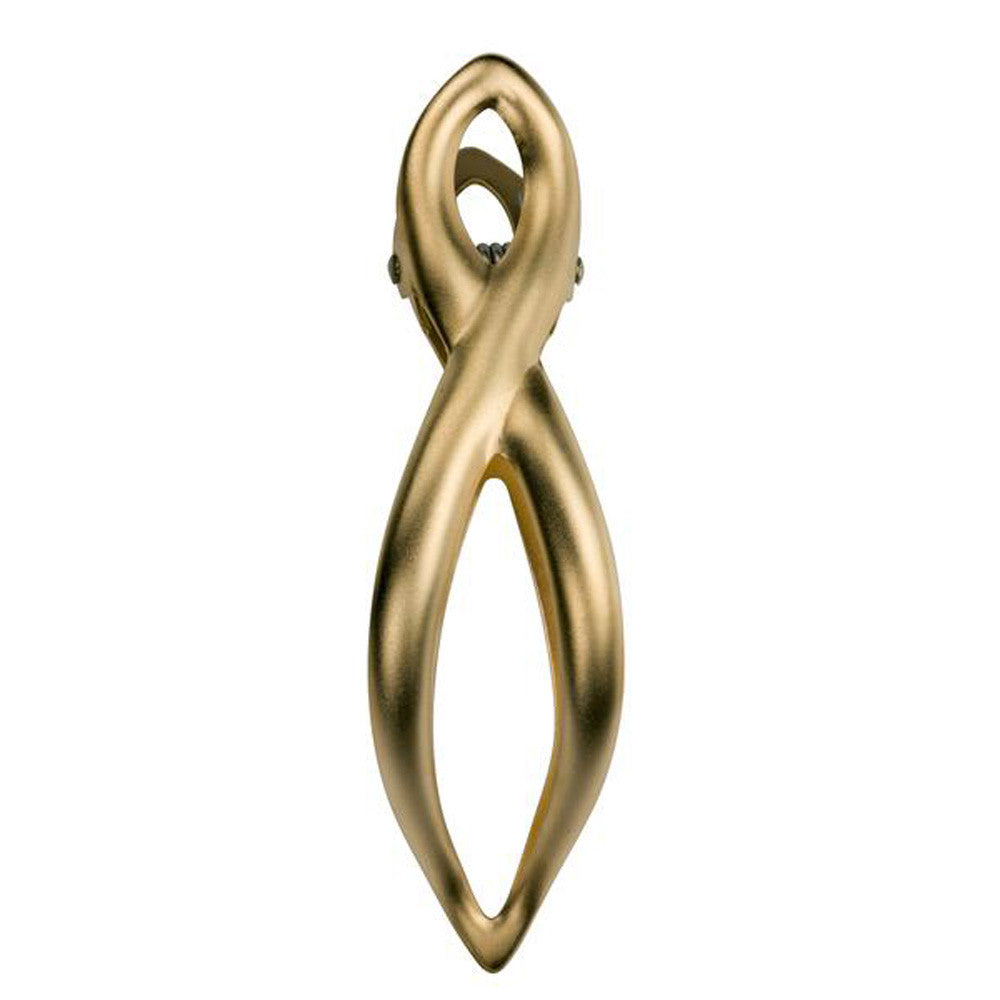 Power Clip Gold Matte Medium