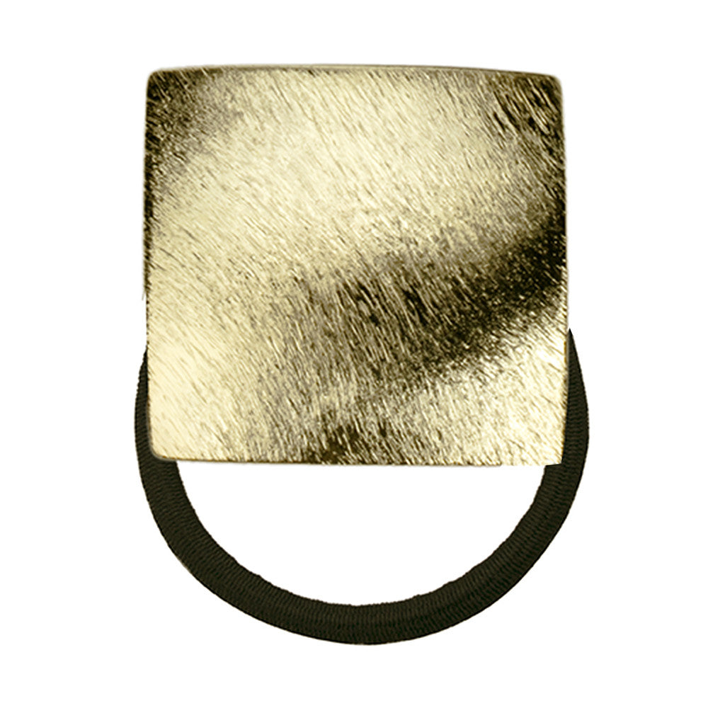 Instant Cool Square Pony Holder Shaved Gold