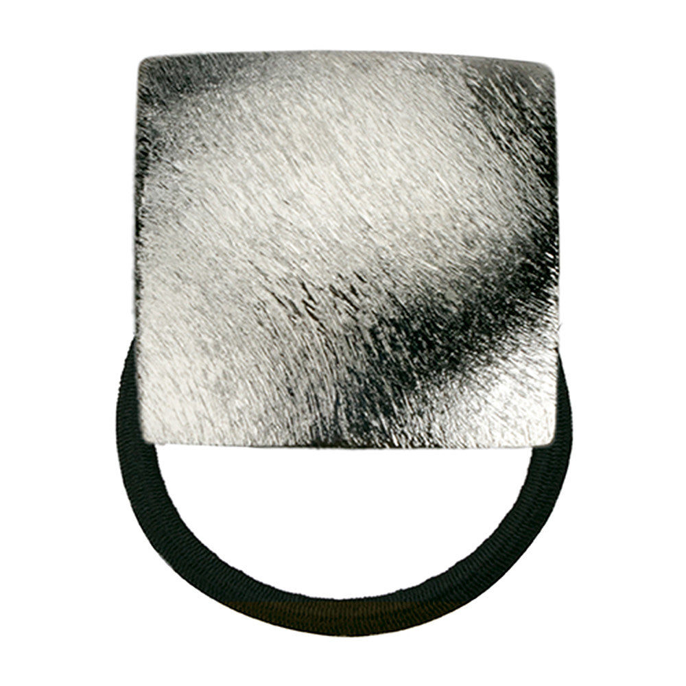 Instant Cool Square Pony Holder Shaved Silver