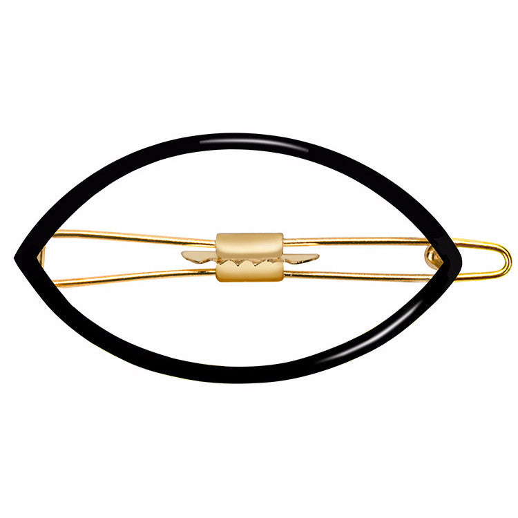 Eye Opener Barrette Shiny Black